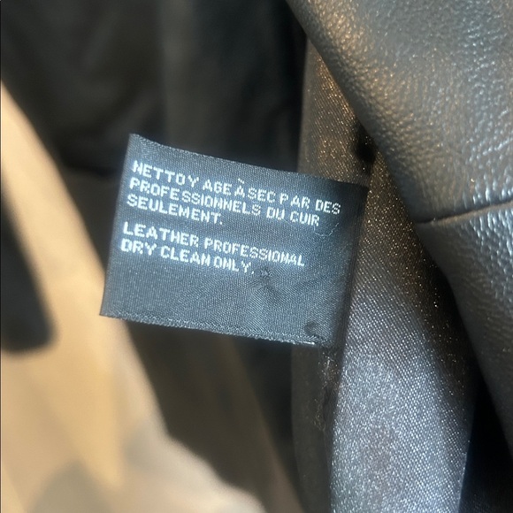 Horst Düsseldorf Men’s XL Leather Jacket Classic Black Coat - Picture 8 of 16